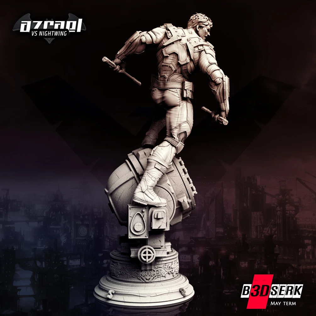 Nightwing Sculpture (Verified) - Image 3