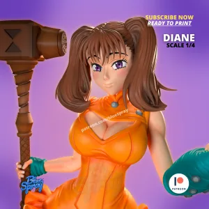 Diane Sculpture Nanatsu no Taizai