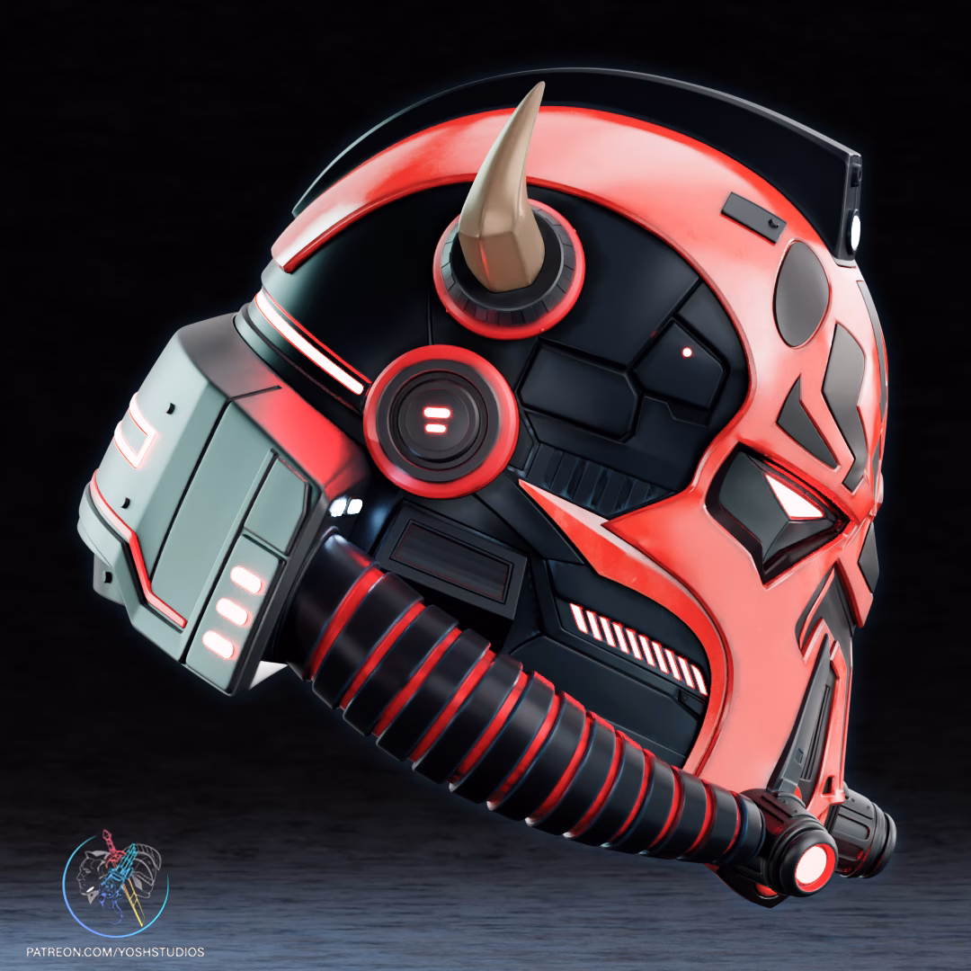Maul Space Marine Helmet - Image 3