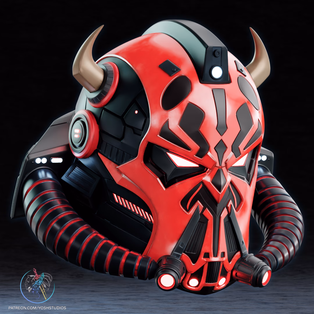 Maul Space Marine Helmet - Image 4