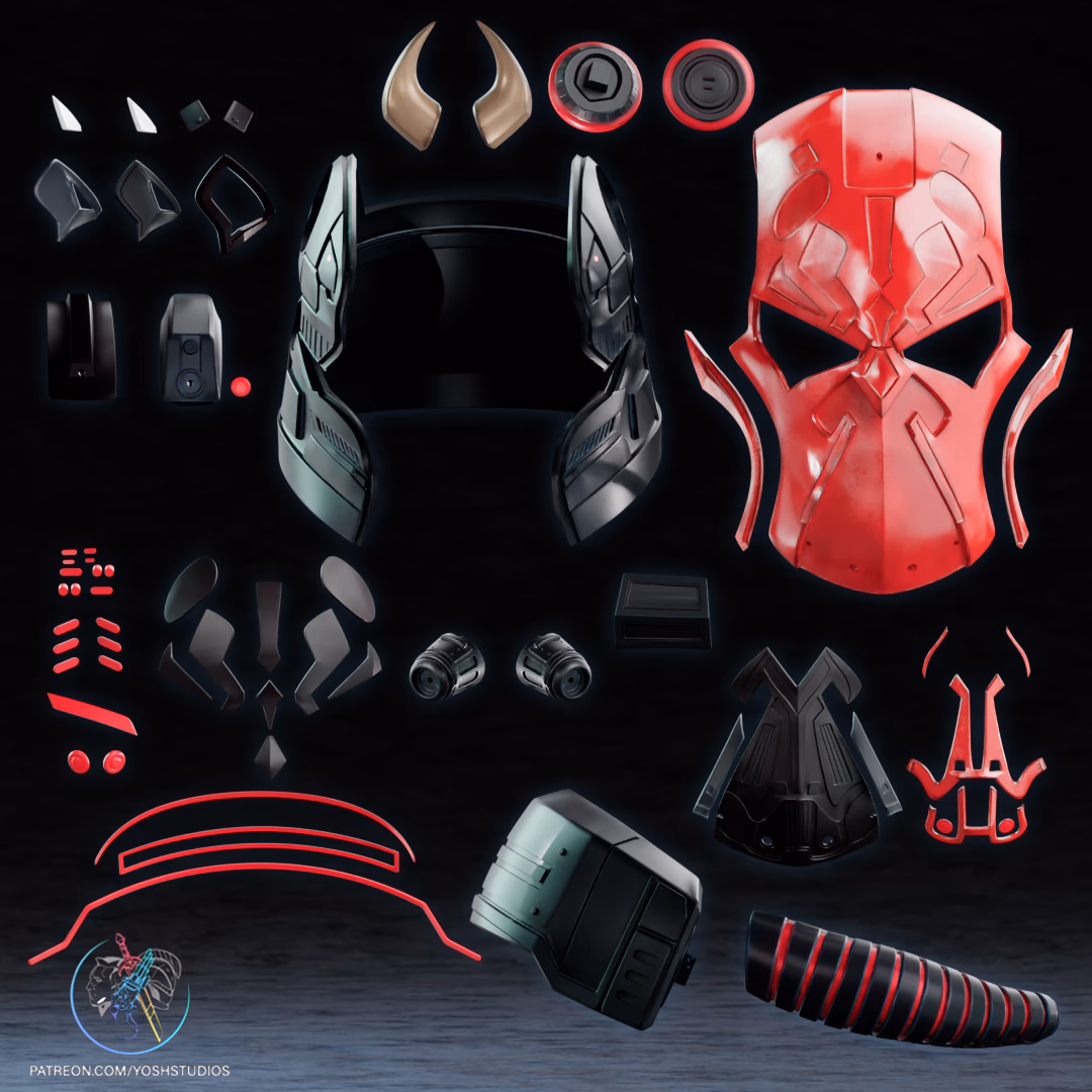 Maul Space Marine Helmet - Image 6