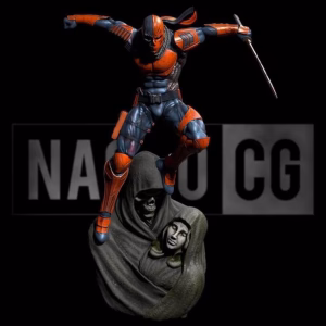 Deathstroke Statue