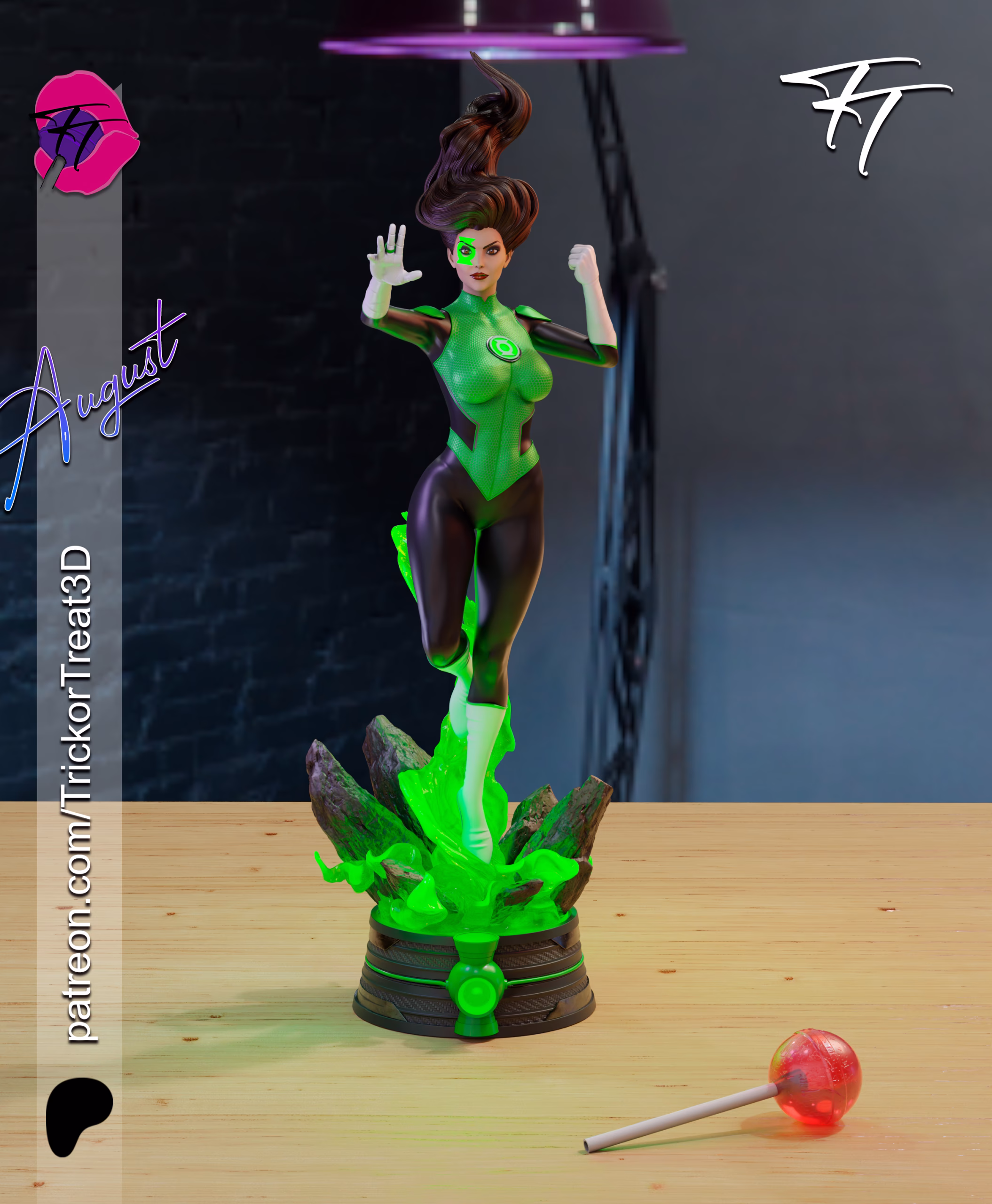Jessica Cruz - Latern Green - Yellow - Image 4