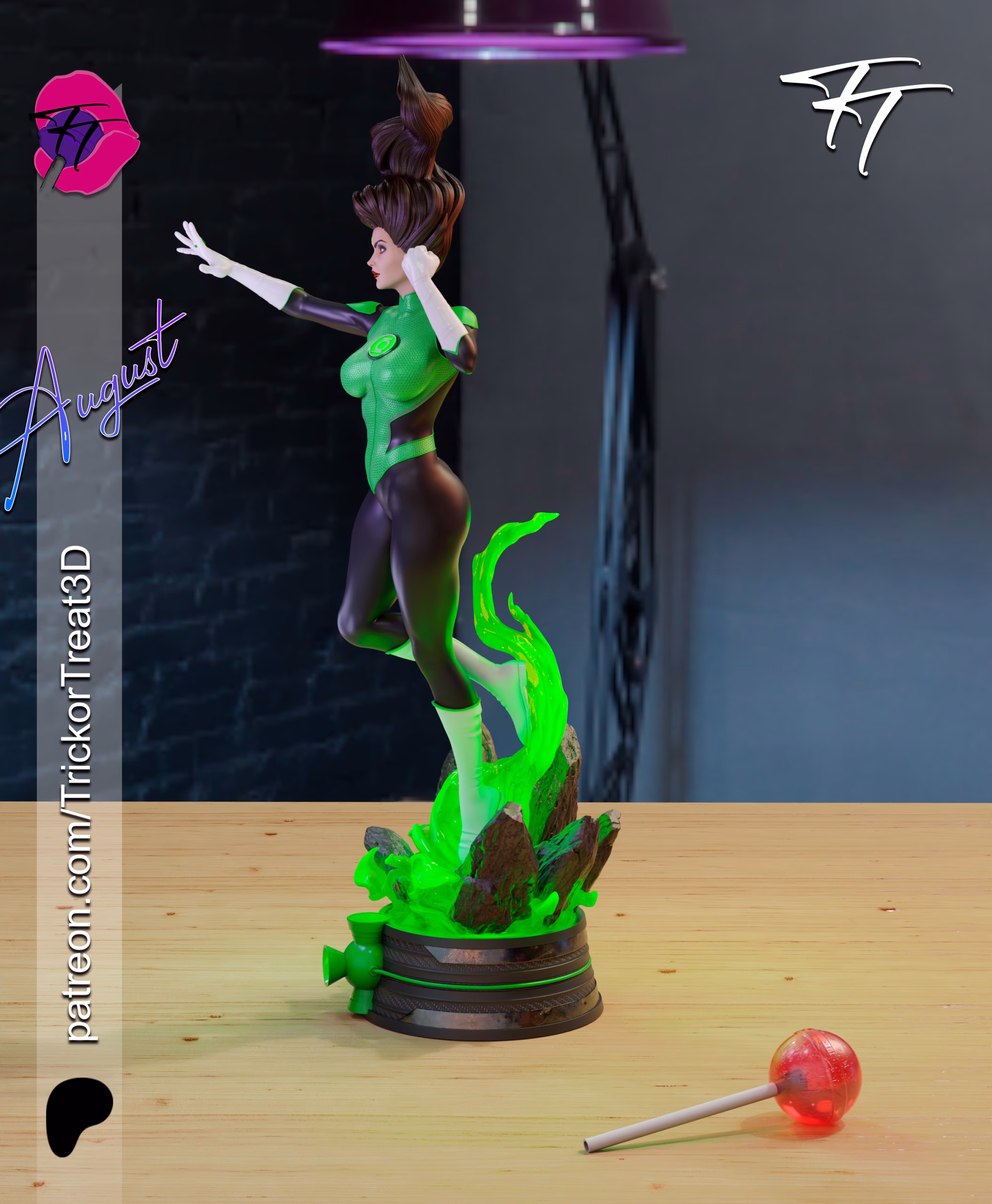 Jessica Cruz - Latern Green - Yellow - Image 5