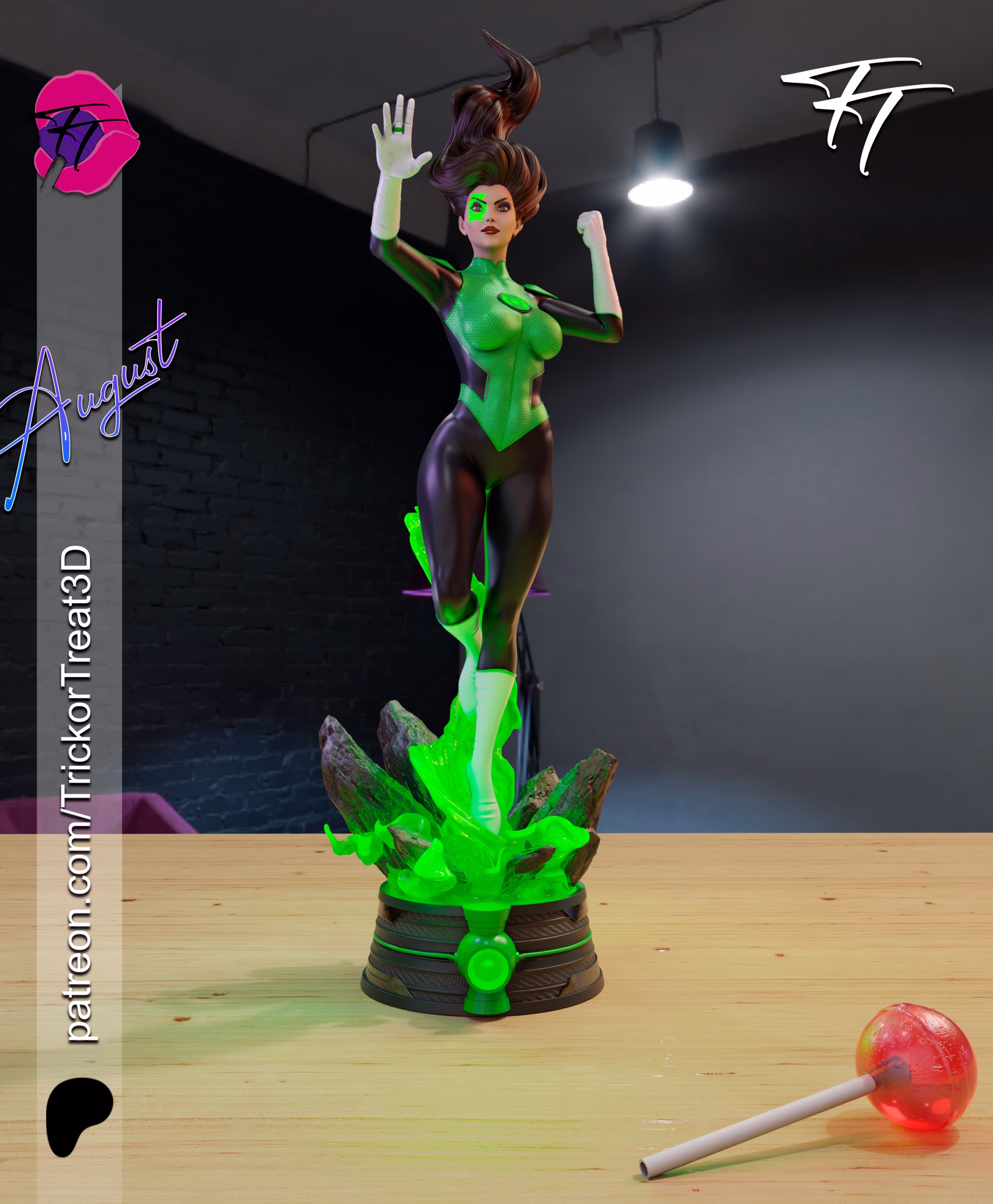 Jessica Cruz - Latern Green - Yellow - Image 9