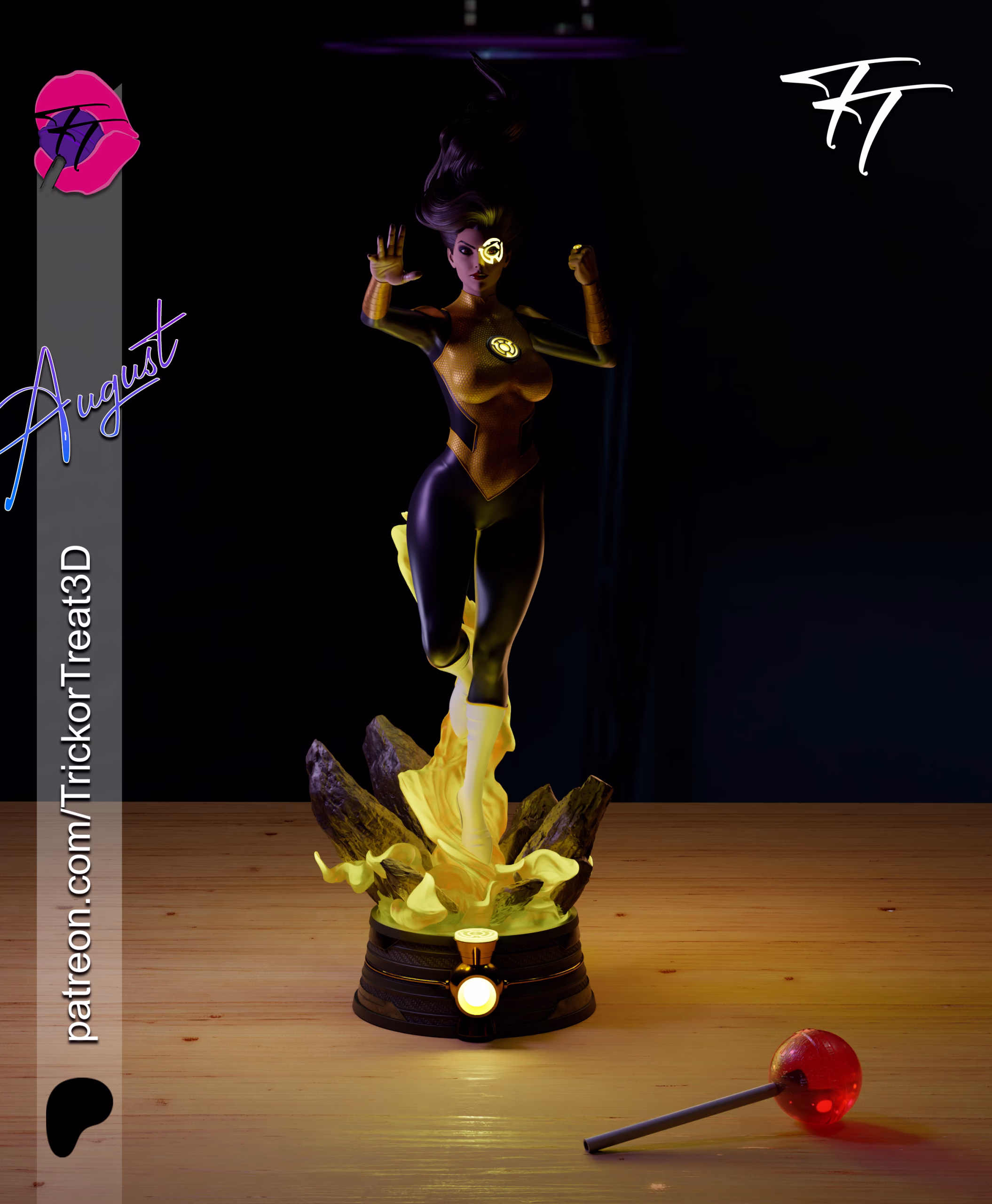 Jessica Cruz - Latern Green - Yellow - Image 2