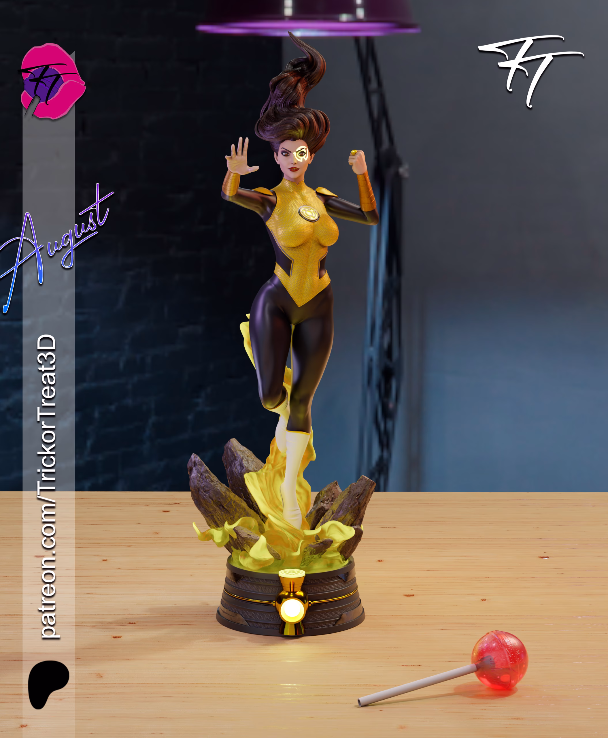 Jessica Cruz - Latern Green - Yellow - Image 13