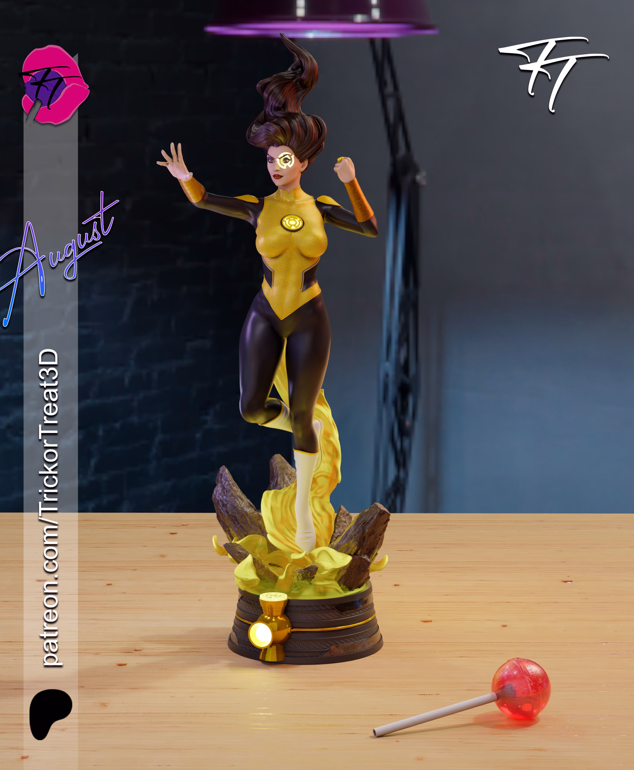 Jessica Cruz - Latern Green - Yellow - Image 12