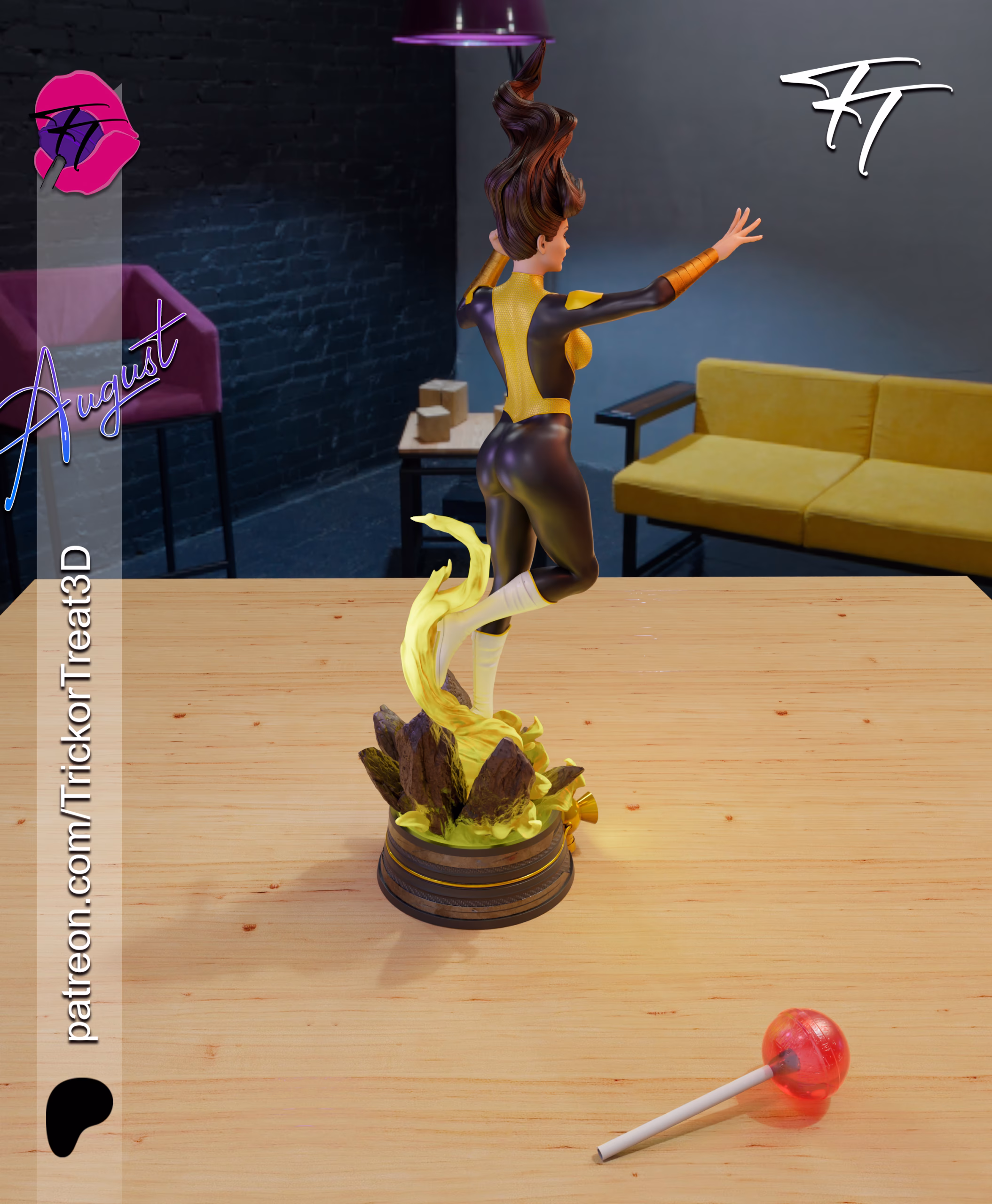 Jessica Cruz - Latern Green - Yellow - Image 17