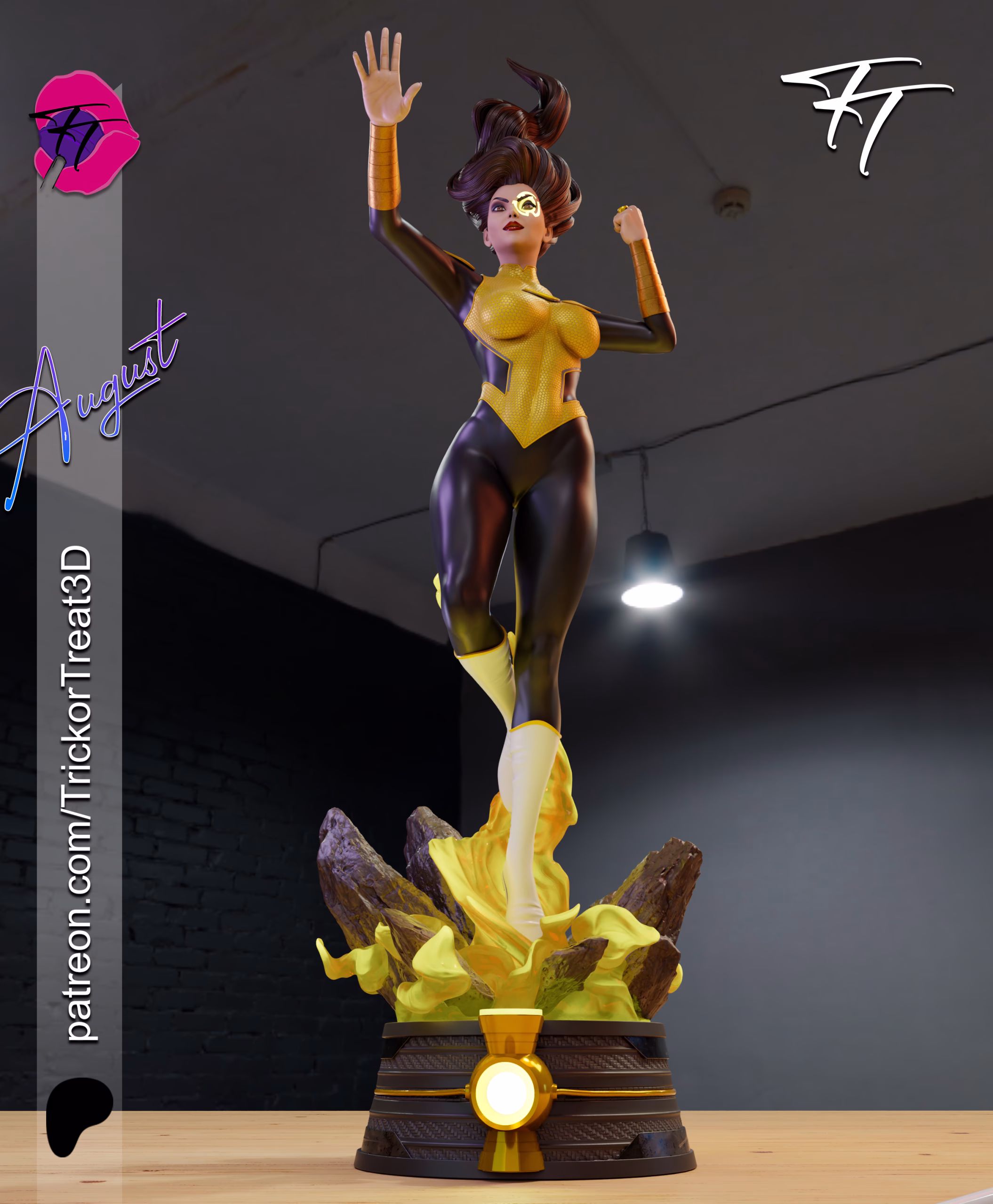 Jessica Cruz - Latern Green - Yellow - Image 3