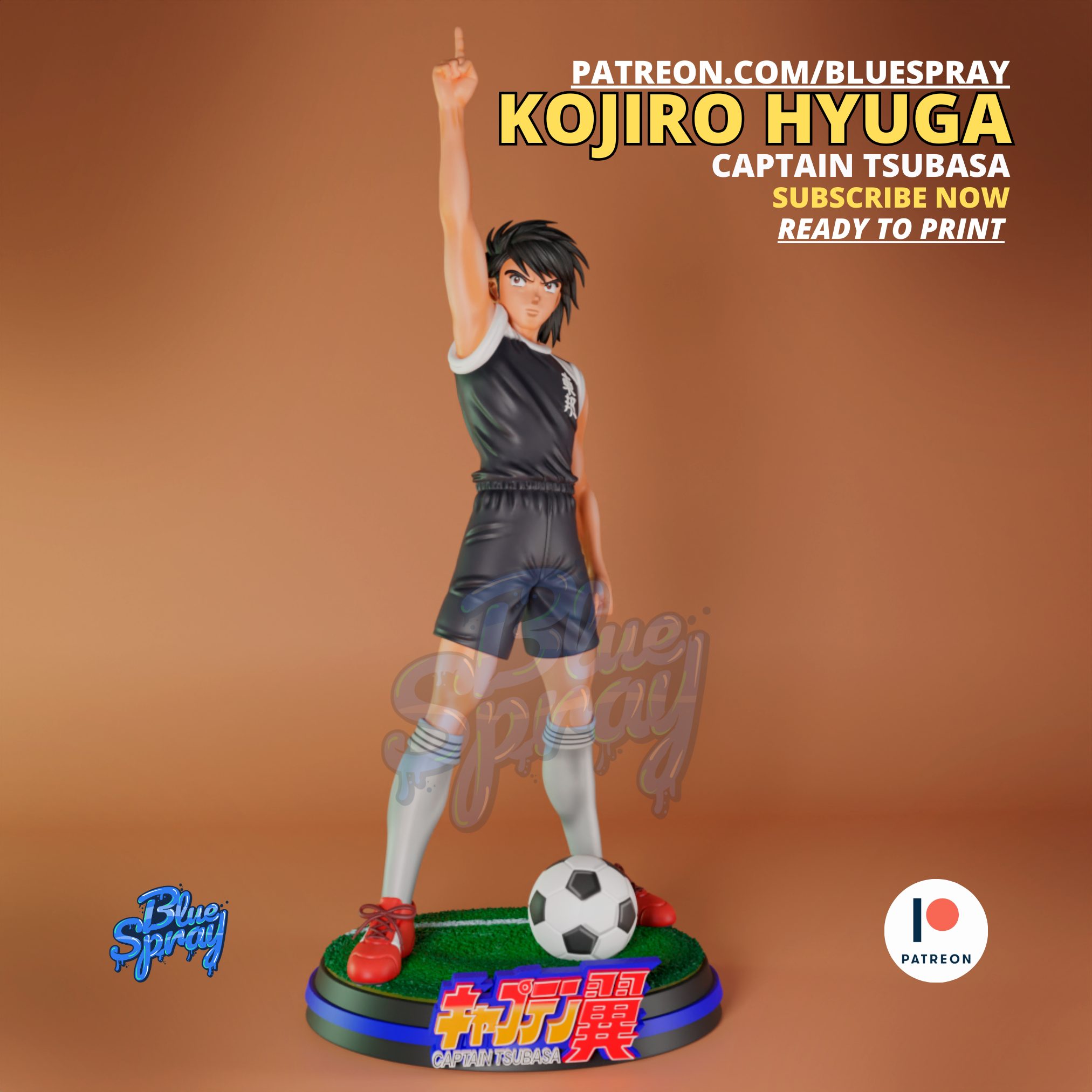Kojiro Hyuga - Steve Hyuga - Captain Tsubasa - Image 2