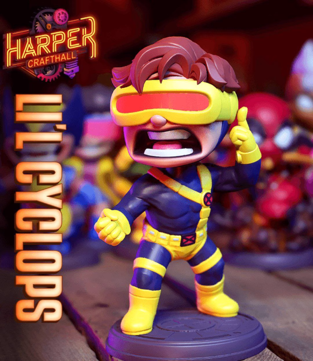 Mini Three Hero Chibis - Image 2