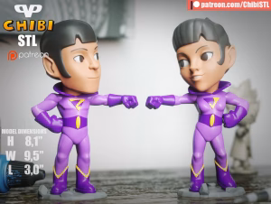 Wonder Twins Chibi