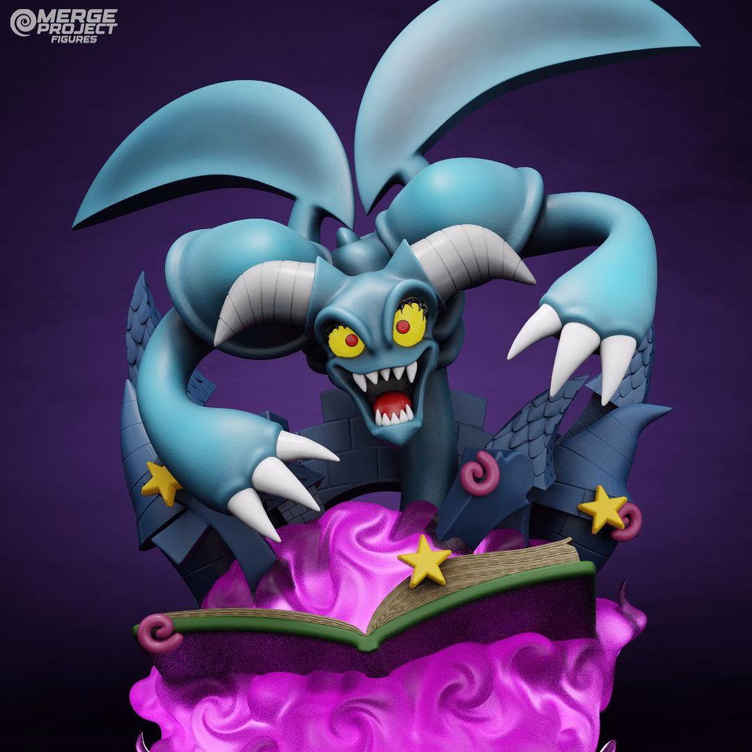 Toon Summoned Skull STL file for 3D printing