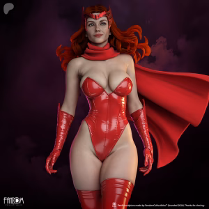 Scarlet Witch STL File – Marvel 3D Printable Figure