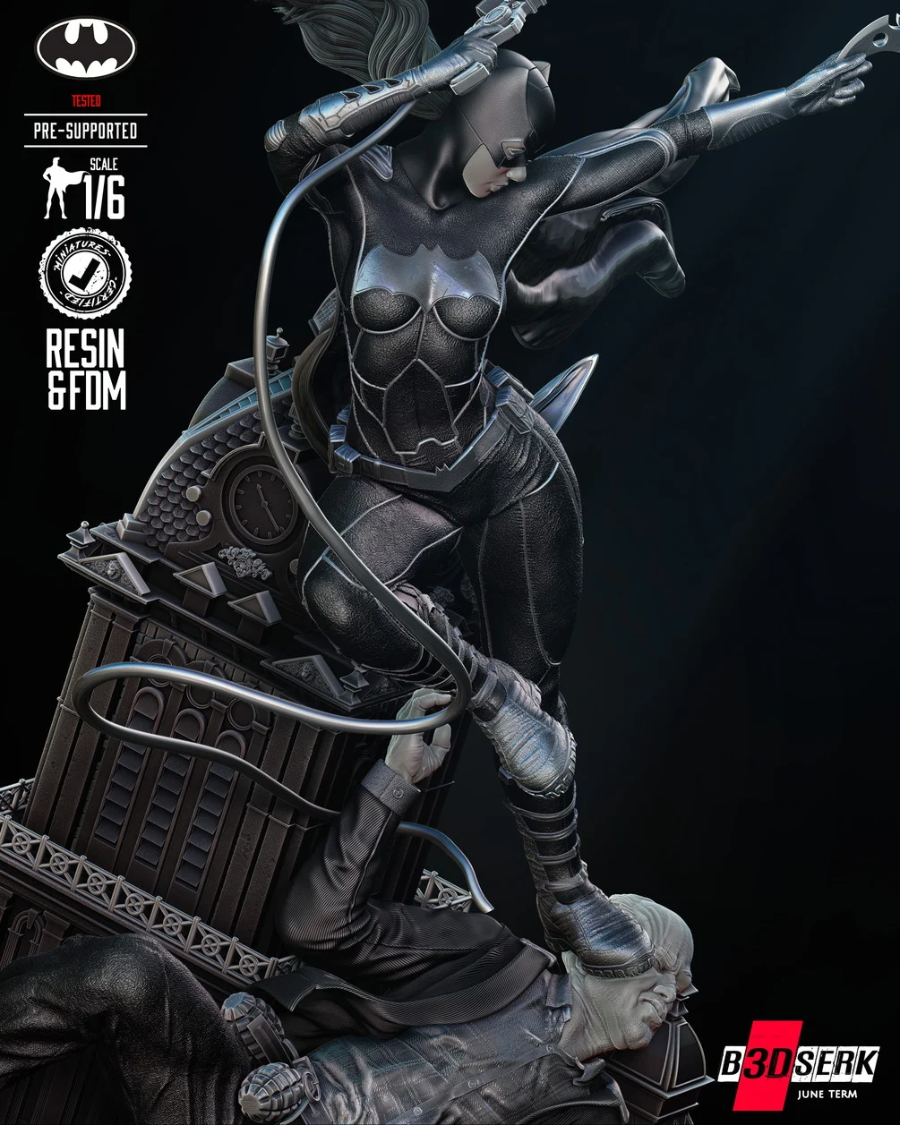 Batgirl Sculpture (Verified) - Image 13