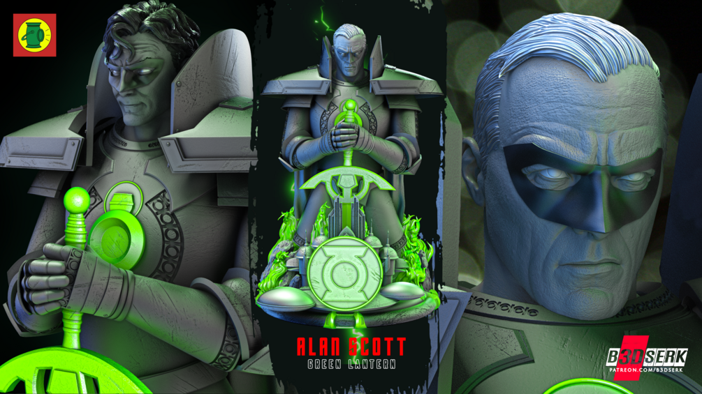 Alan Scott Bust (Verified) - Image 10