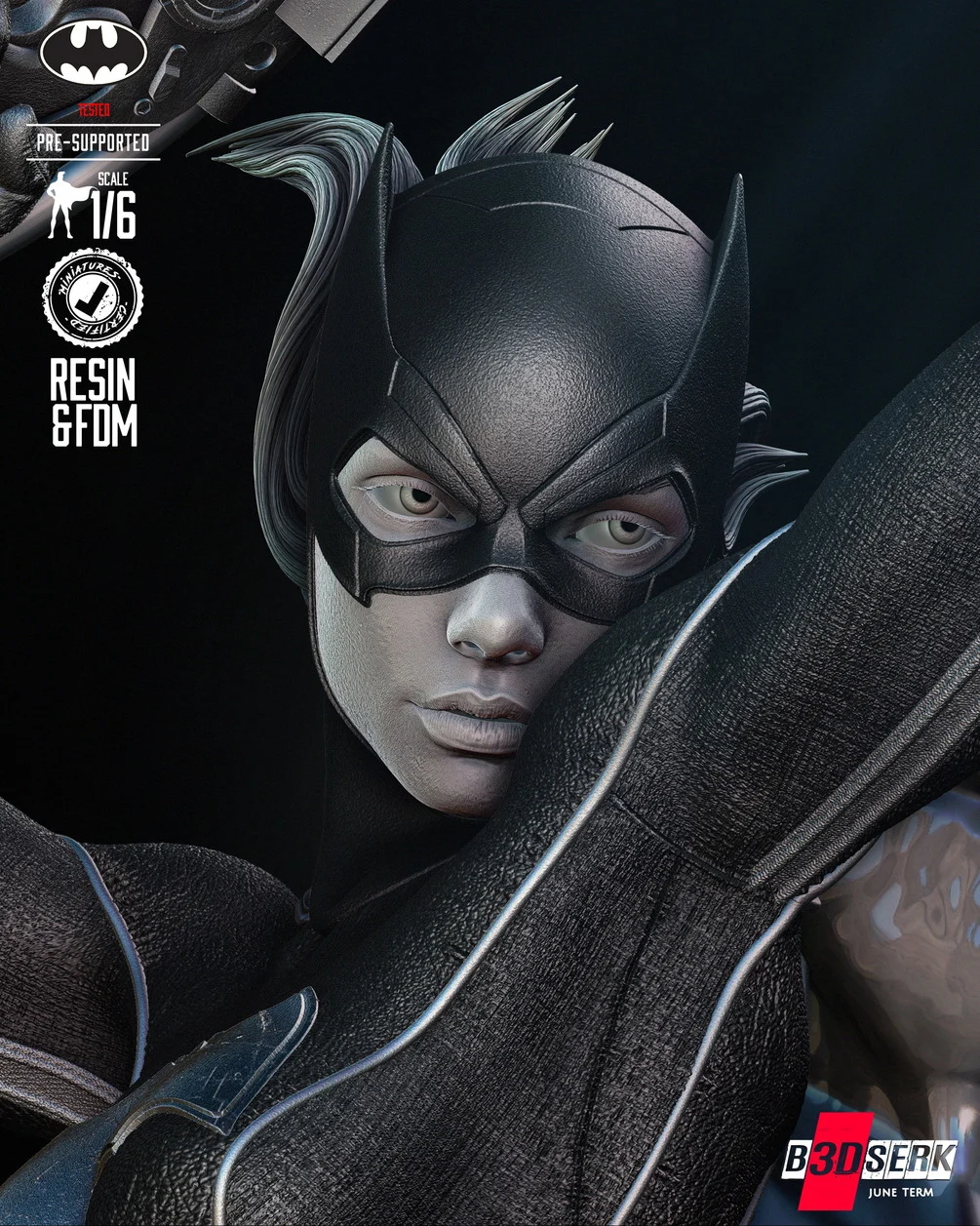 Batgirl Sculpture (Verified) - Image 14