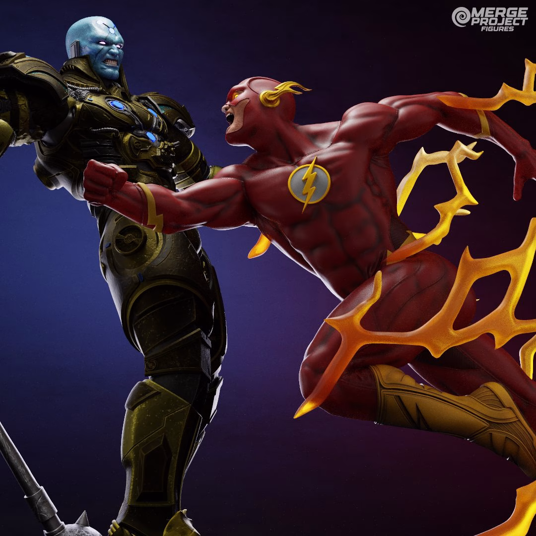 Flash Brainiac Luthor