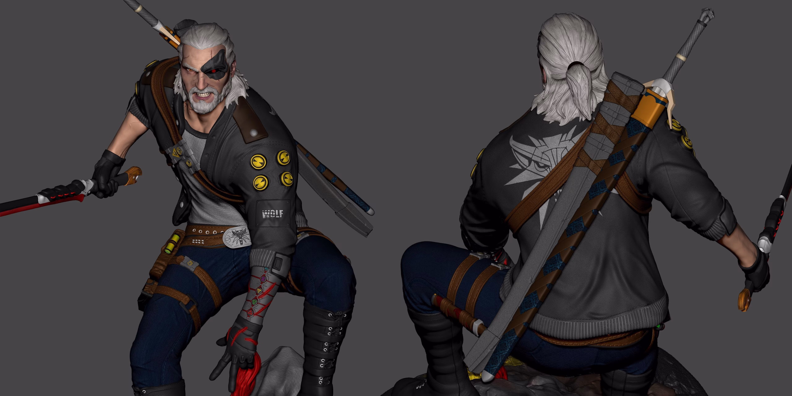 Cyberpunk Geralt - Image 4