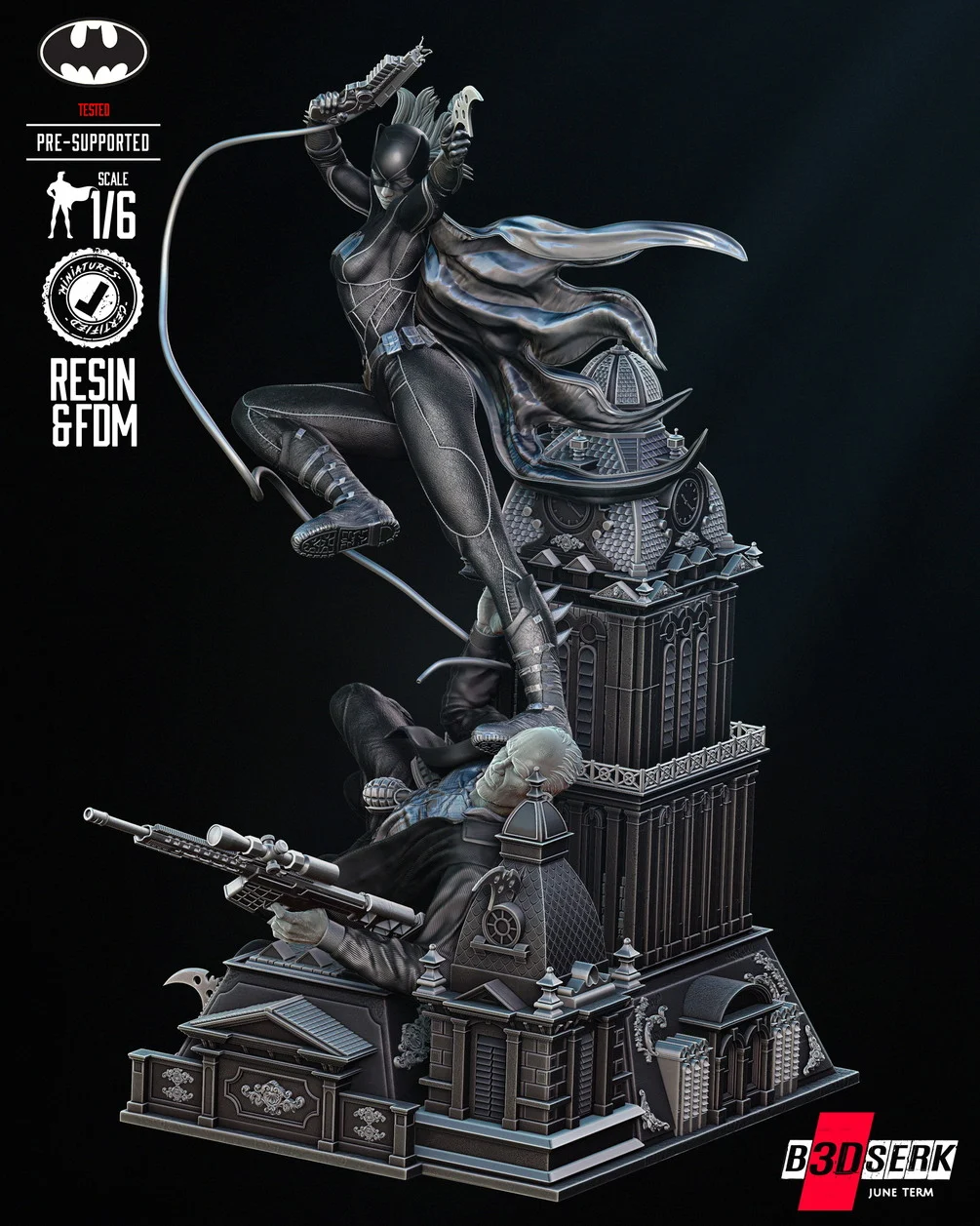 Batgirl Sculpture (Verified) - Image 15