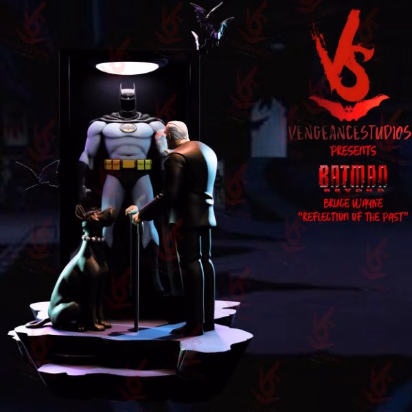 Batman Byond Old Bruce Reflections - Image 7