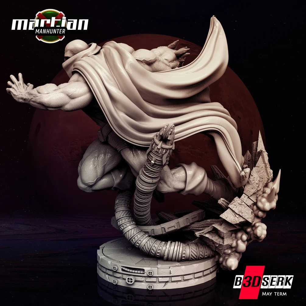 Martian Manhunter Sculpture (Verified) - Image 5