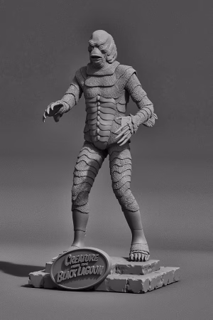 Classic Monsters - Creature from The Black Lagoon STL file for 3D printing