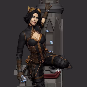 Steampunk-Catwoman