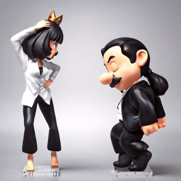 Mario and Peach Pulp Fiction Theme