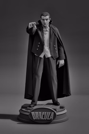 Classic Monsters - Dracula STL file for 3D printing