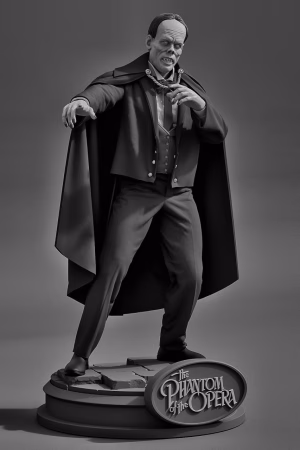 Classic Monsters - The Phantom of the Opera STL file for 3D printing