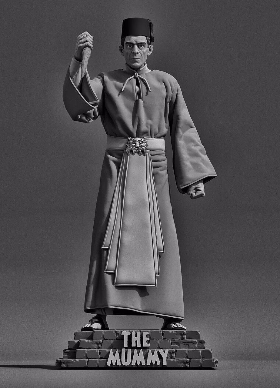 Classic Monsters - The Mummy STL file for 3D printing