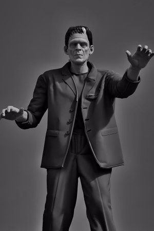 Classic Monsters - Frankenstein STL file for 3D printing