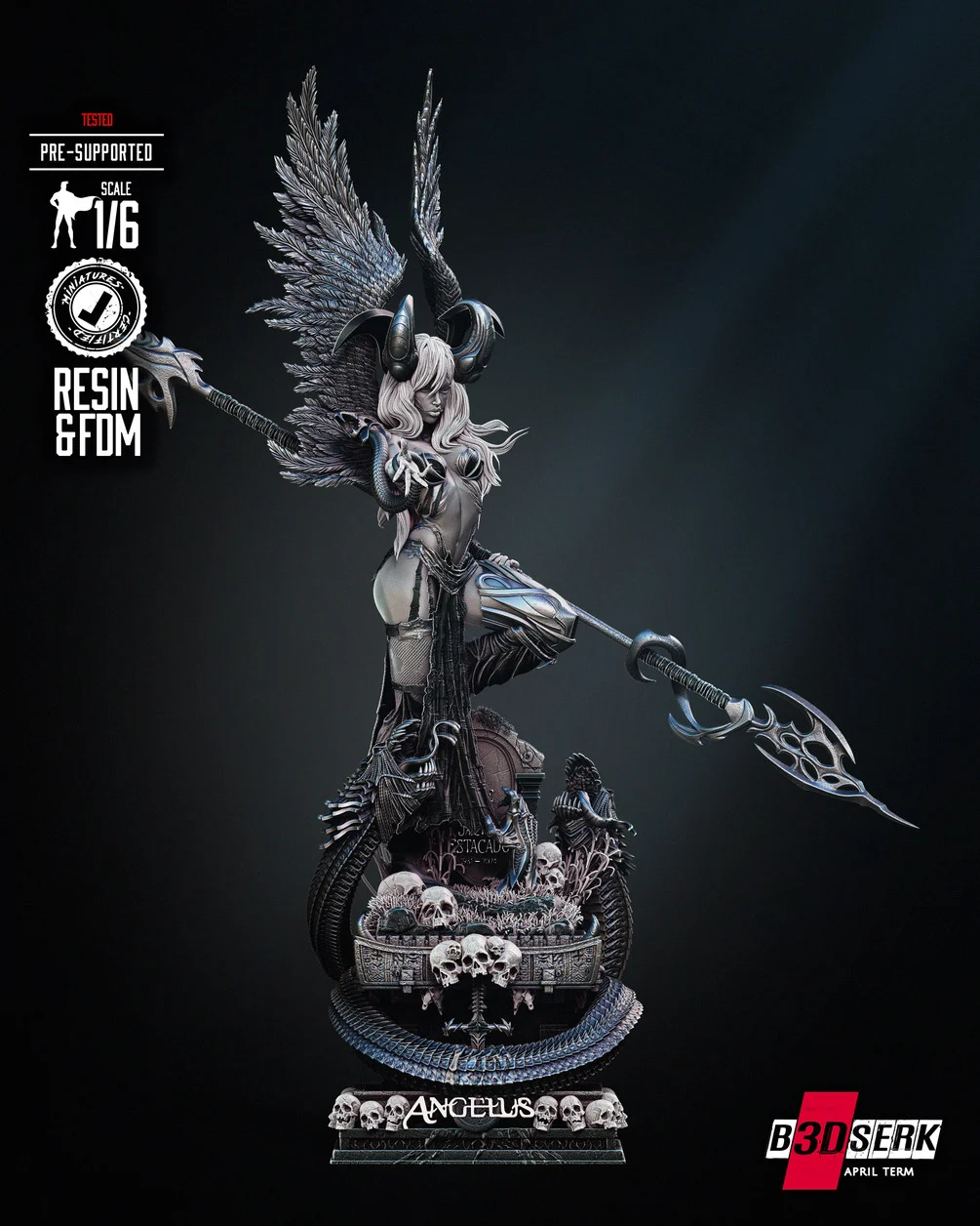 Angelus Sculpture (Verified) - Image 8