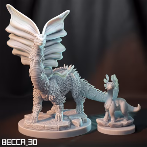 Kaijumon – Archeopterix Aurorasaur – Sea Turtle