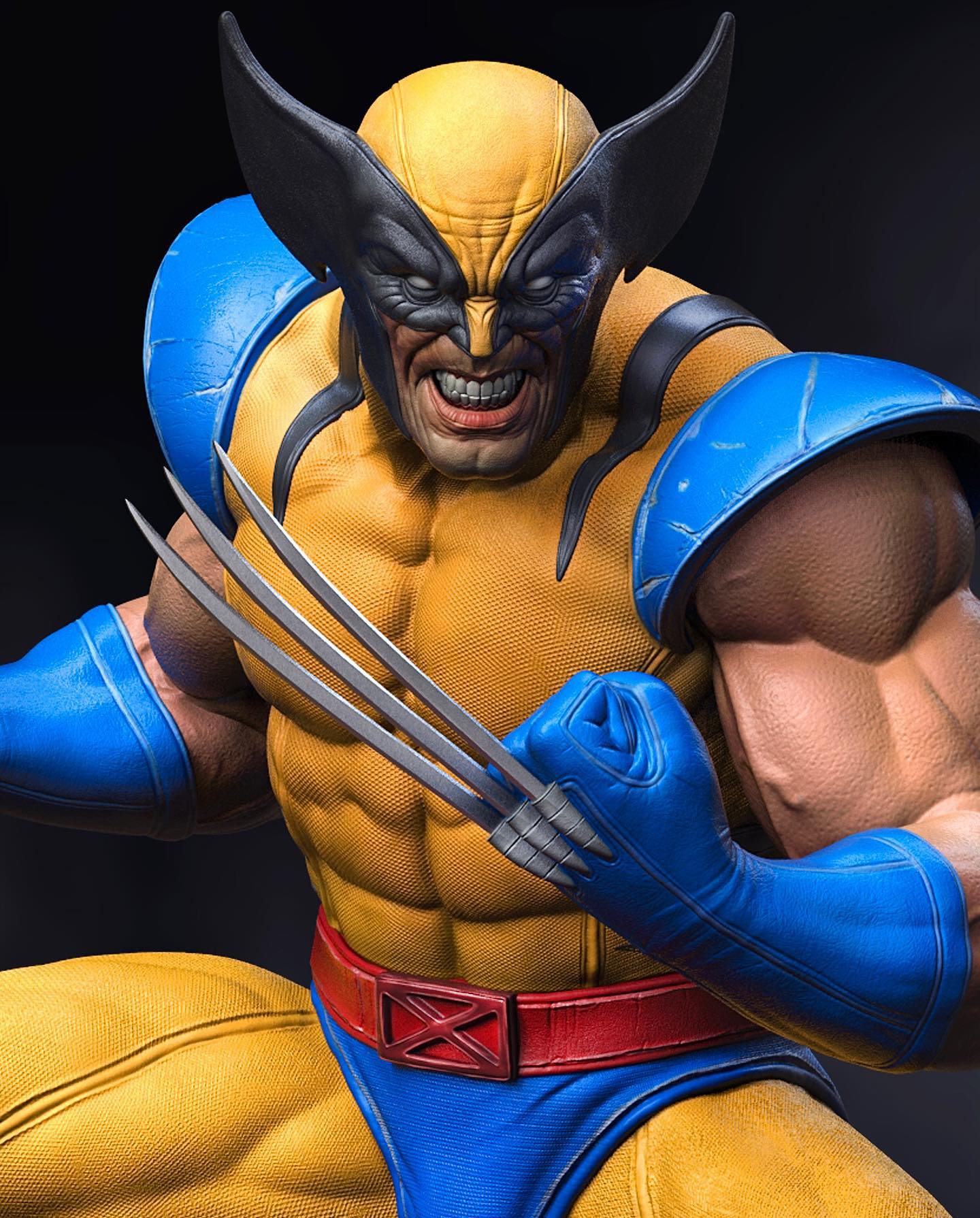 Wolverine STL file for 3D printing