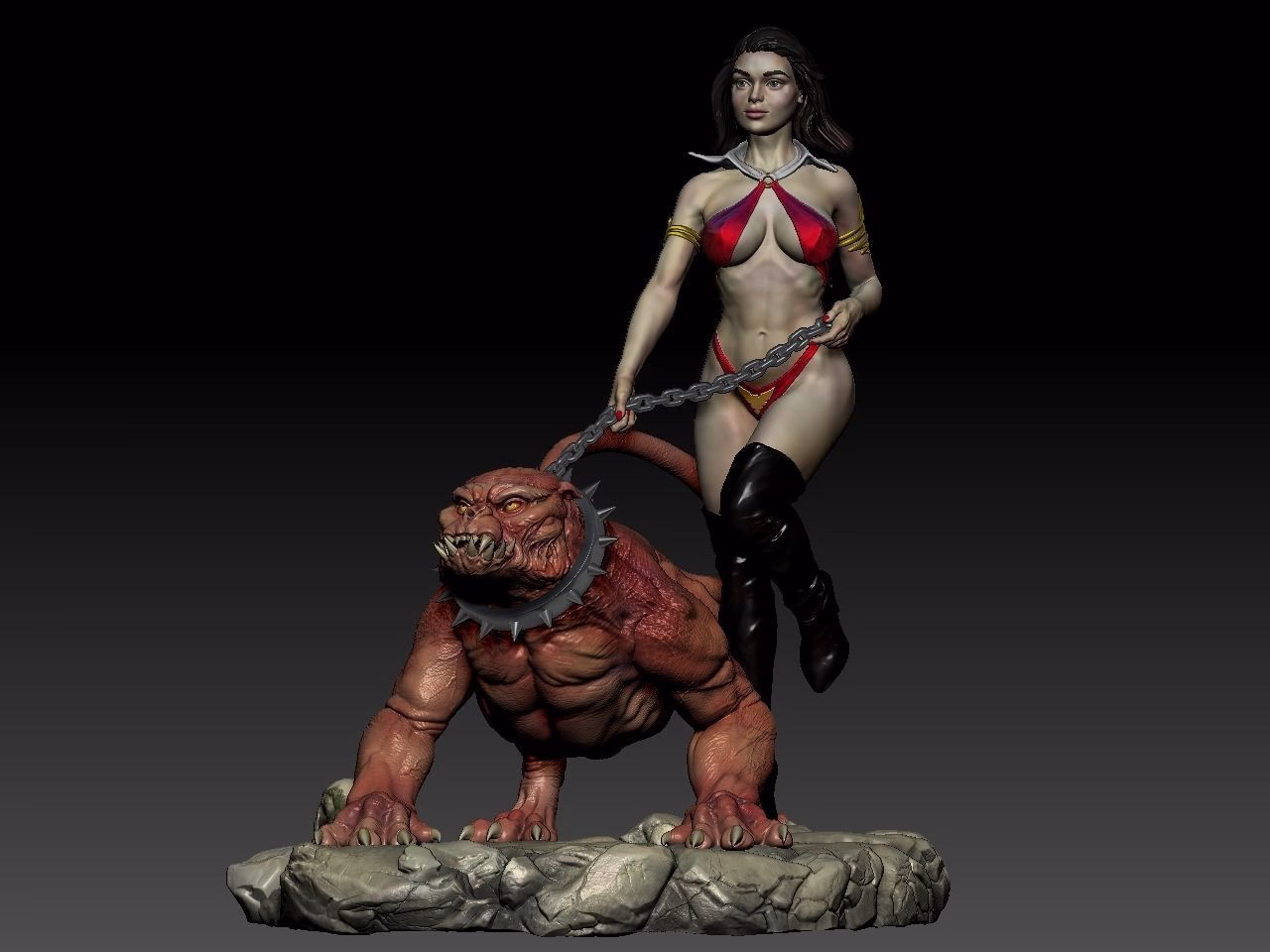Vampirella and Her Helldog - Image 4