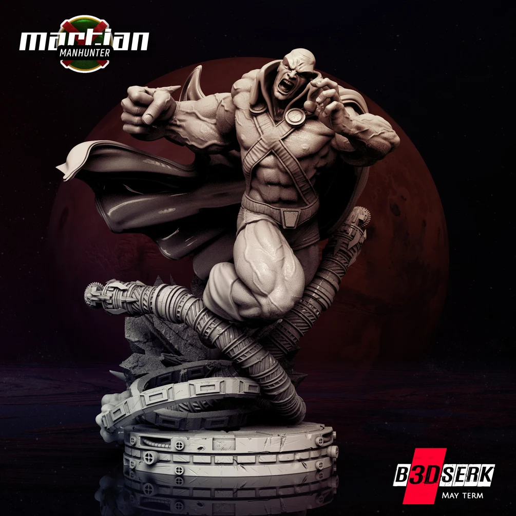 Martian Manhunter Sculpture (Verified) - Image 8