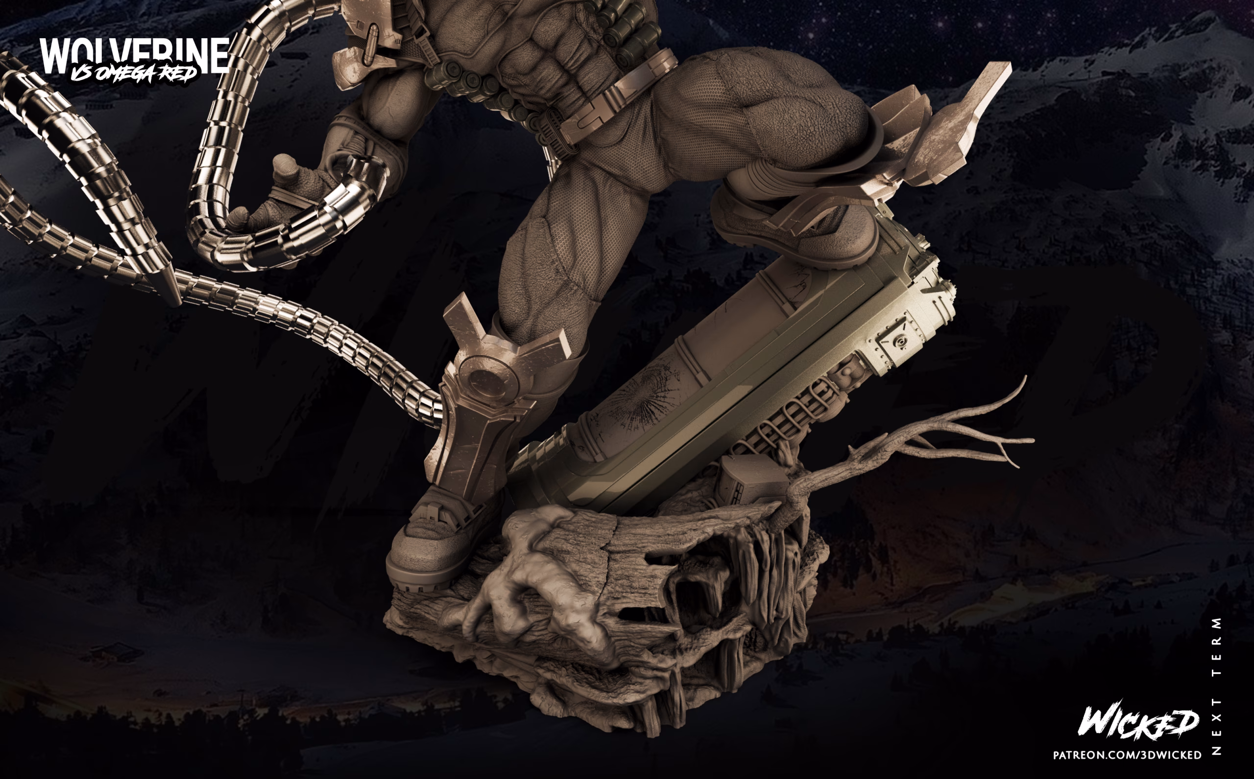 Wolverine Sculpture (VERIFIED) - Image 3