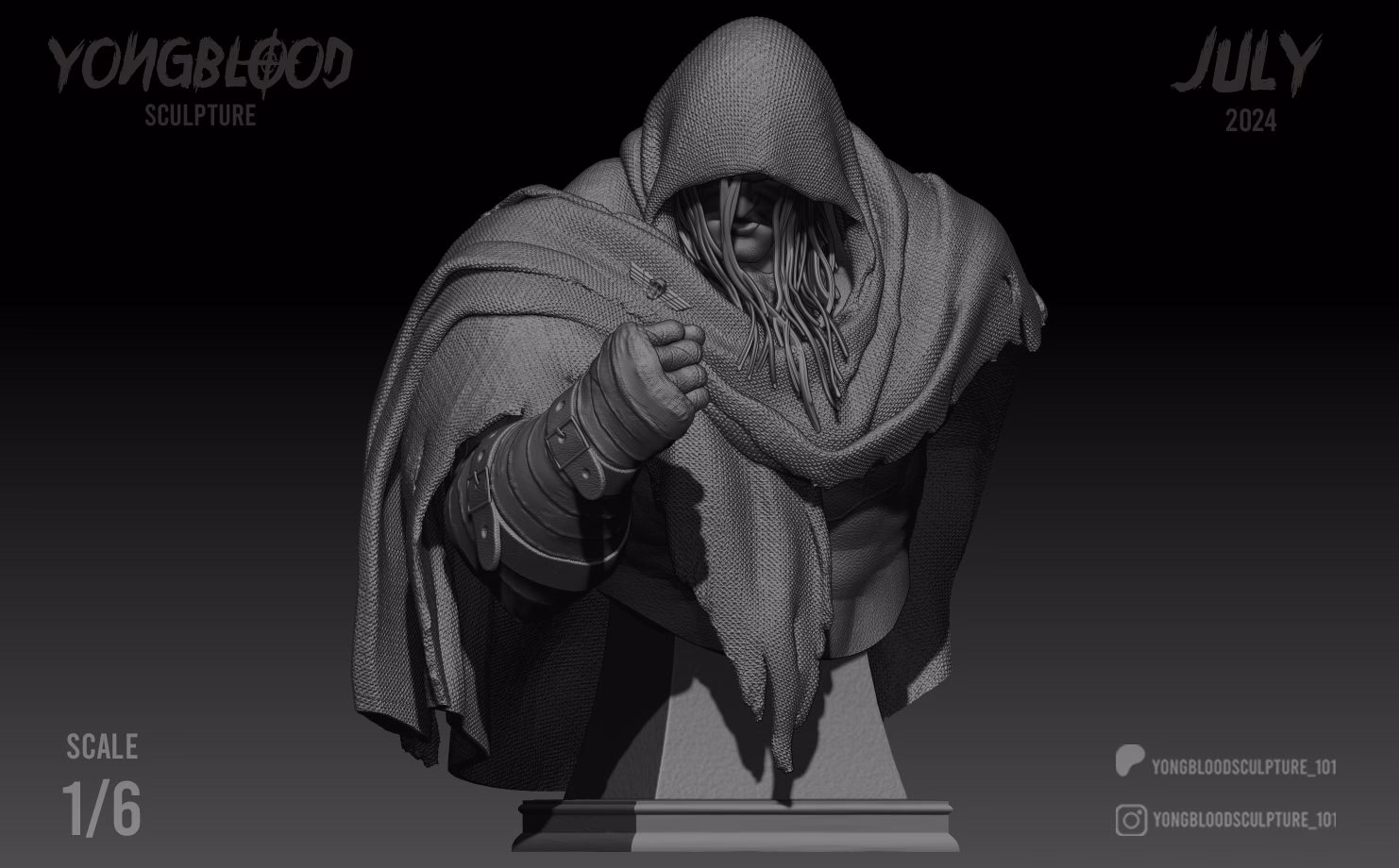 M. Bison Bust - Image 4