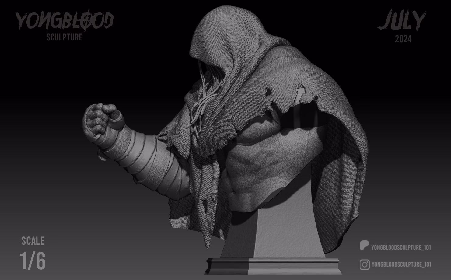 M. Bison Bust - Image 5