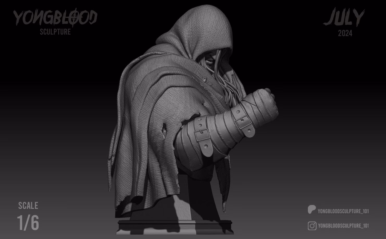 M. Bison Bust - Image 6