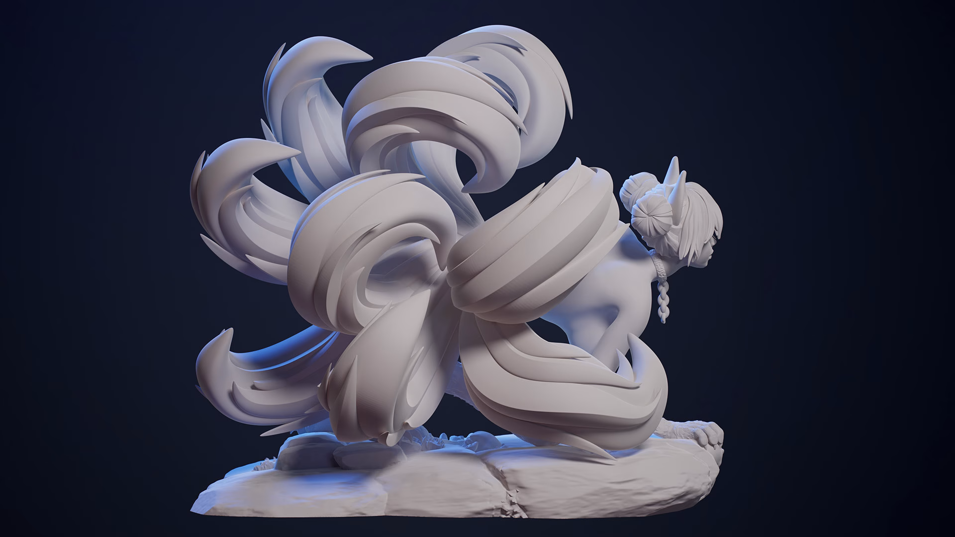 Fox -Girl Kitsune 3 pieces - Image 18