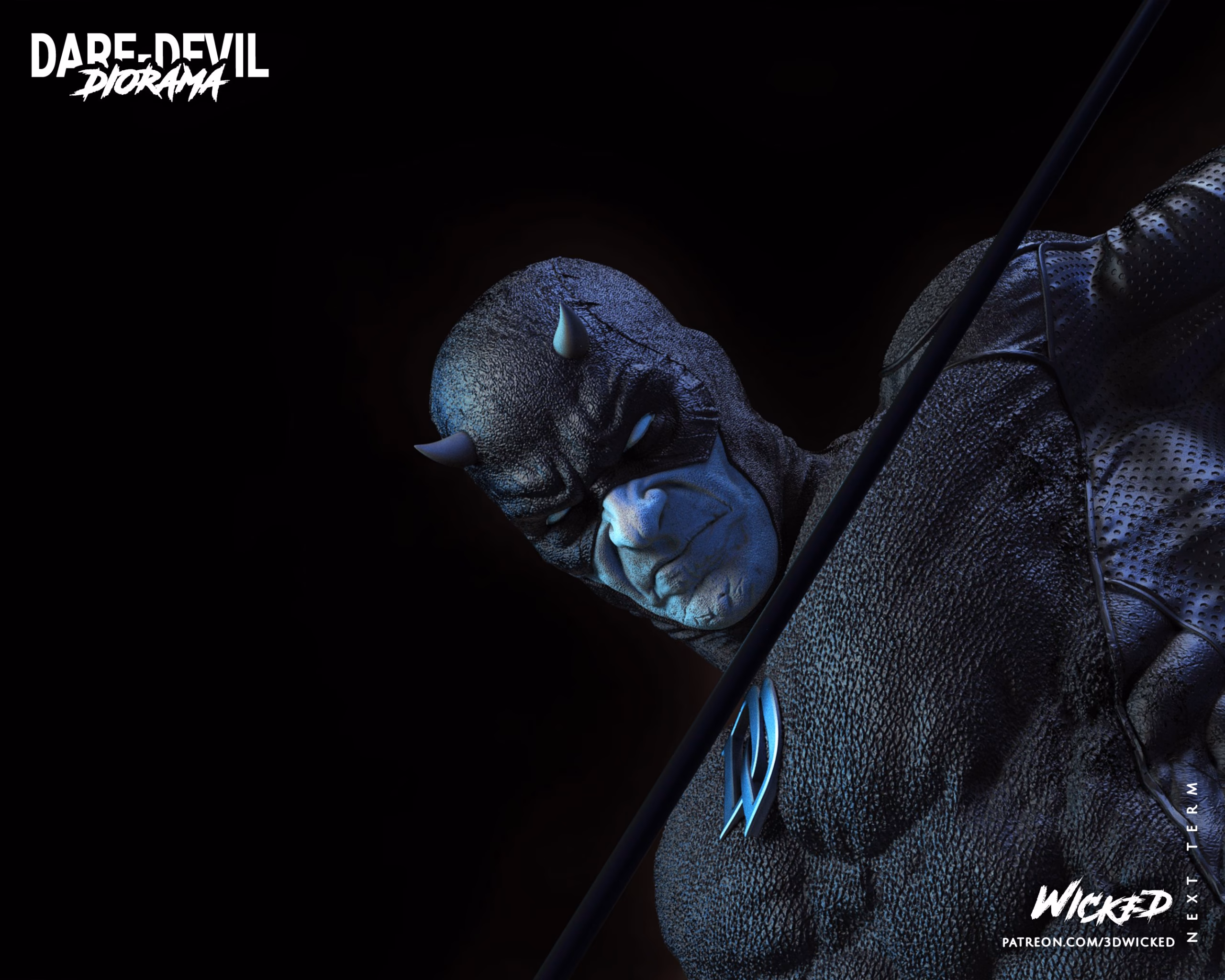 Daredevil and Kingpin Sculptures DIORAMA-COMPLETE (VERIFIED) - Image 26