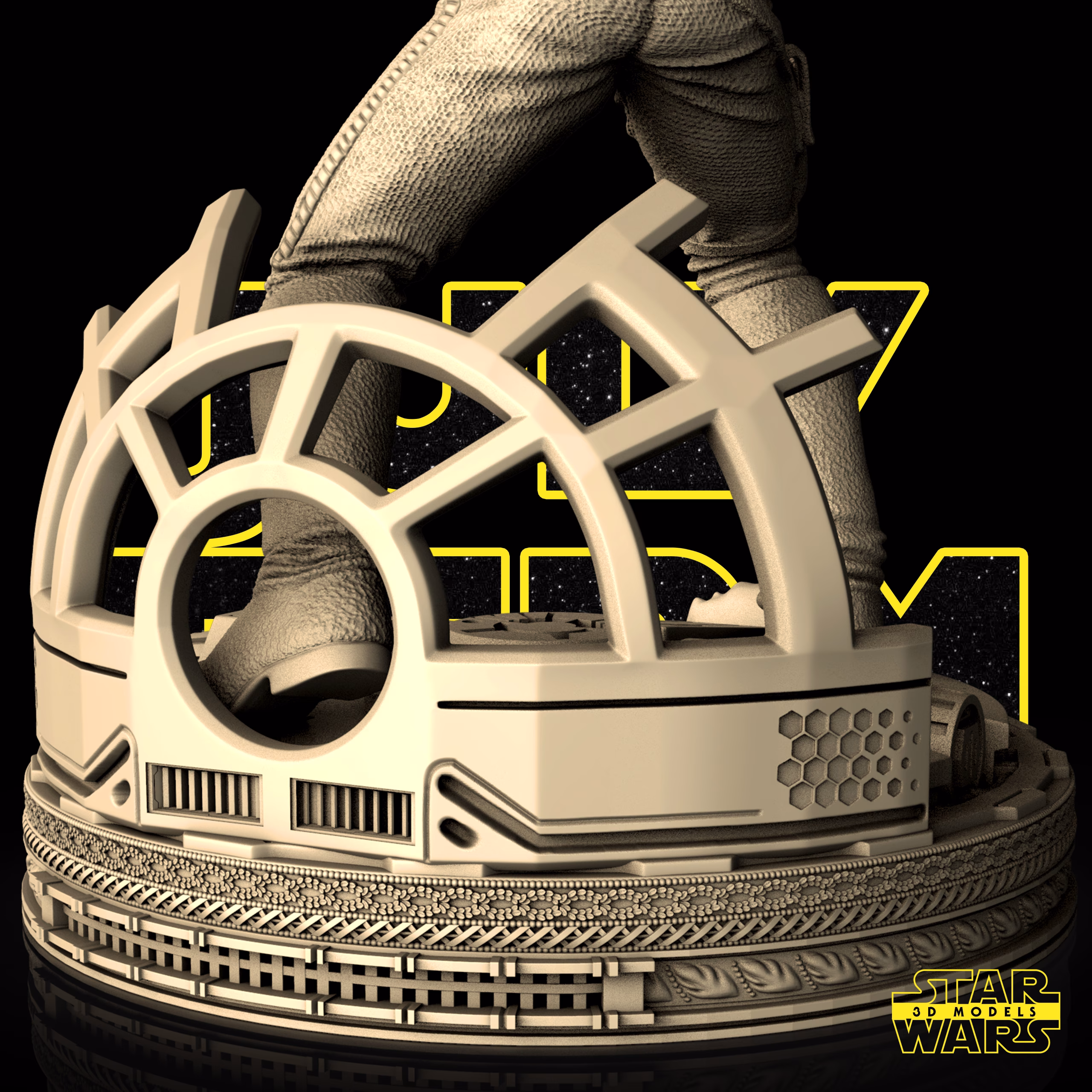 Han Solo Sculpture StarWars (VERIFIED) - Image 16