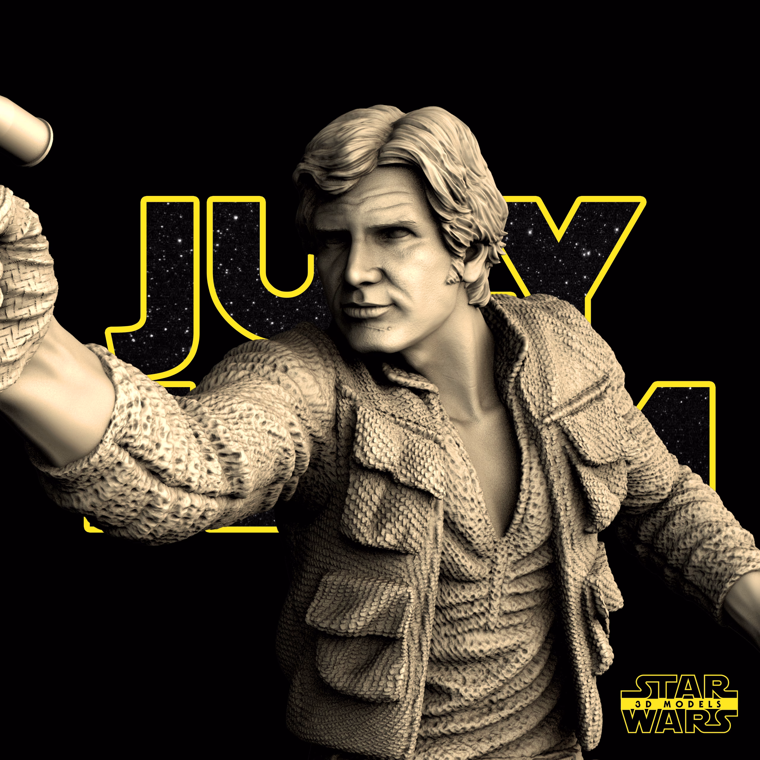 Han Solo Sculpture StarWars (VERIFIED) - Image 17