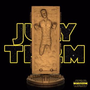 Han Solo On Carbonite Sculpture StarWars (VERIFIED)