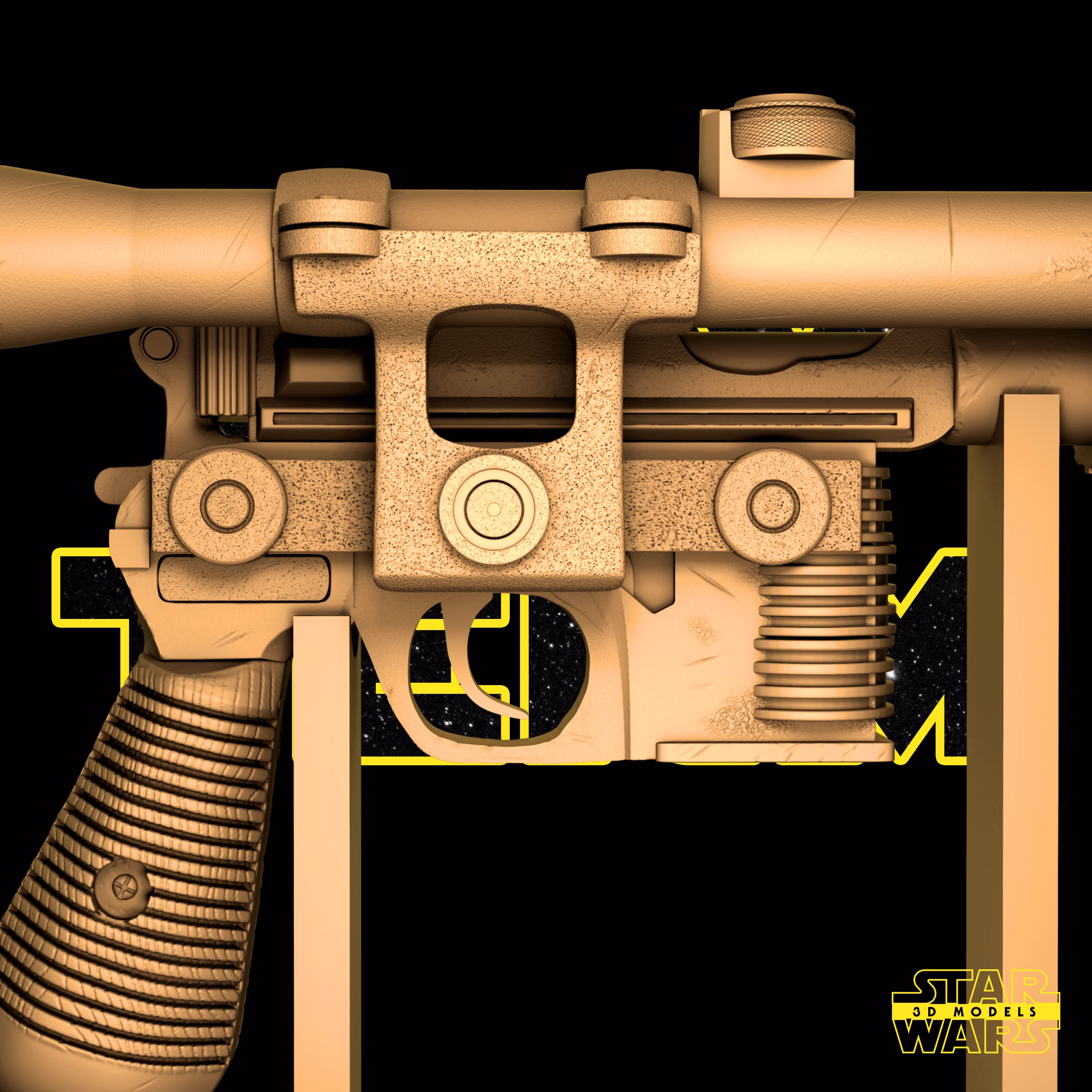 Han Solo Blastech DL-44 StarWars (VERIFIED) - Image 7