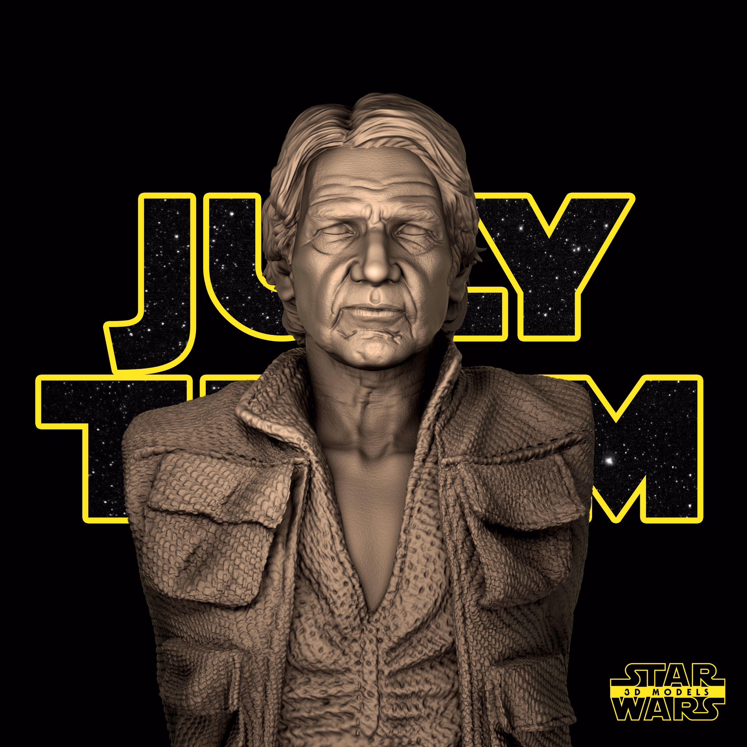 Han Solo Bust StarWars (VERIFIED) - Image 8